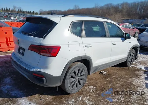 2022 Volkswagen Taos 1.5T S z USA, uszkodzony, nr VIN 3VVCX7B25NM086511